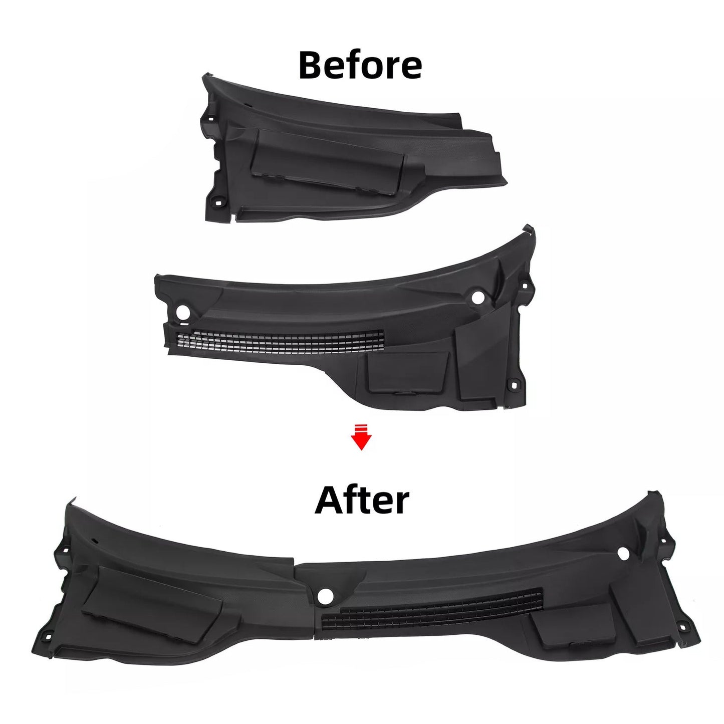 2013 Mini Cooper John Cooper Works GP Copertura parabrezza sinistra e destra 51132751209 51132751210