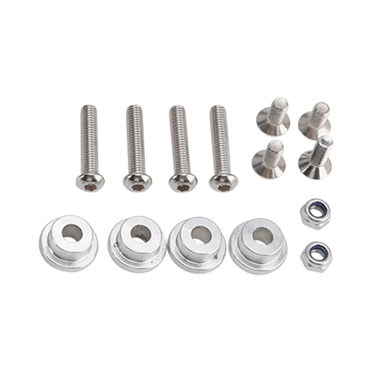Piastra portapacchi posteriore in alluminio per BMW F 750 GS 2018-2025 e F 850 GS 2021-2025