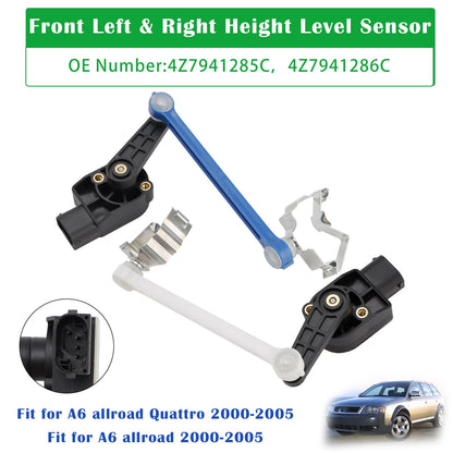 4Z7941286C Coppia di sensori di livello altezza anteriore per Audi A6 allroad 2000-2005