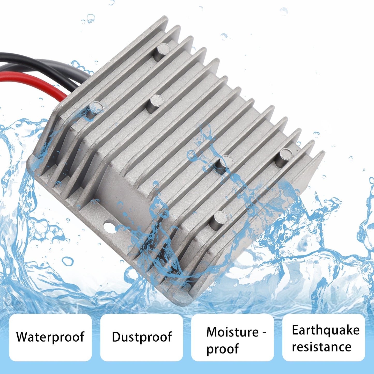 Mini adattatore 12V convertitore step-up CC 12V/24V a 57V 4,5A 256W Smart Boost