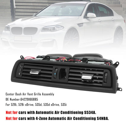 Gruppo griglia di ventilazione del cruscotto centrale 64229166885 per BMW F10 528i 535i 2011-2016