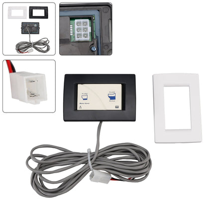 36387 Interruttore a parete per WC Tecma RV Silence Plus - Interruttore a parete a 2 pulsanti