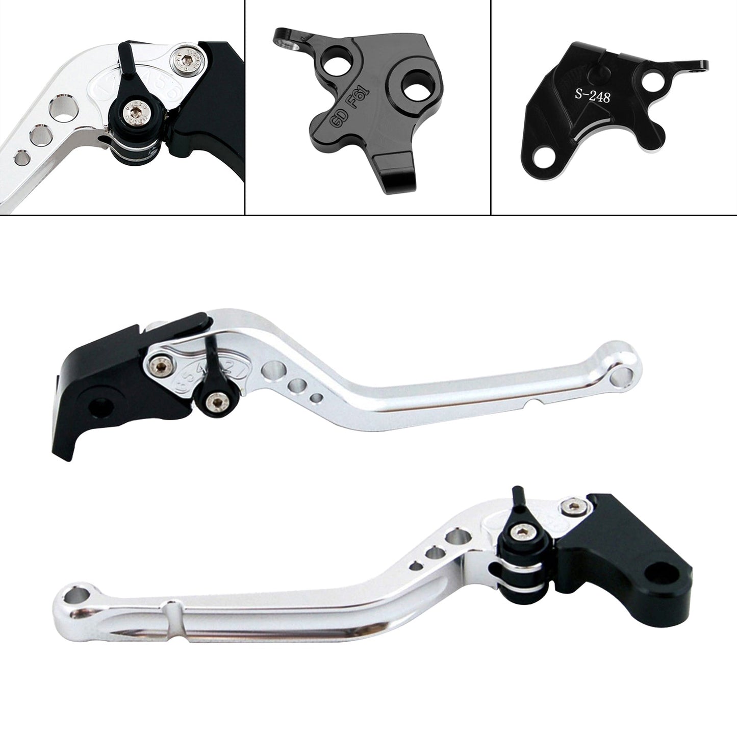 Leva frizione freno lunga YAMAHA YZF R125 2008-2011