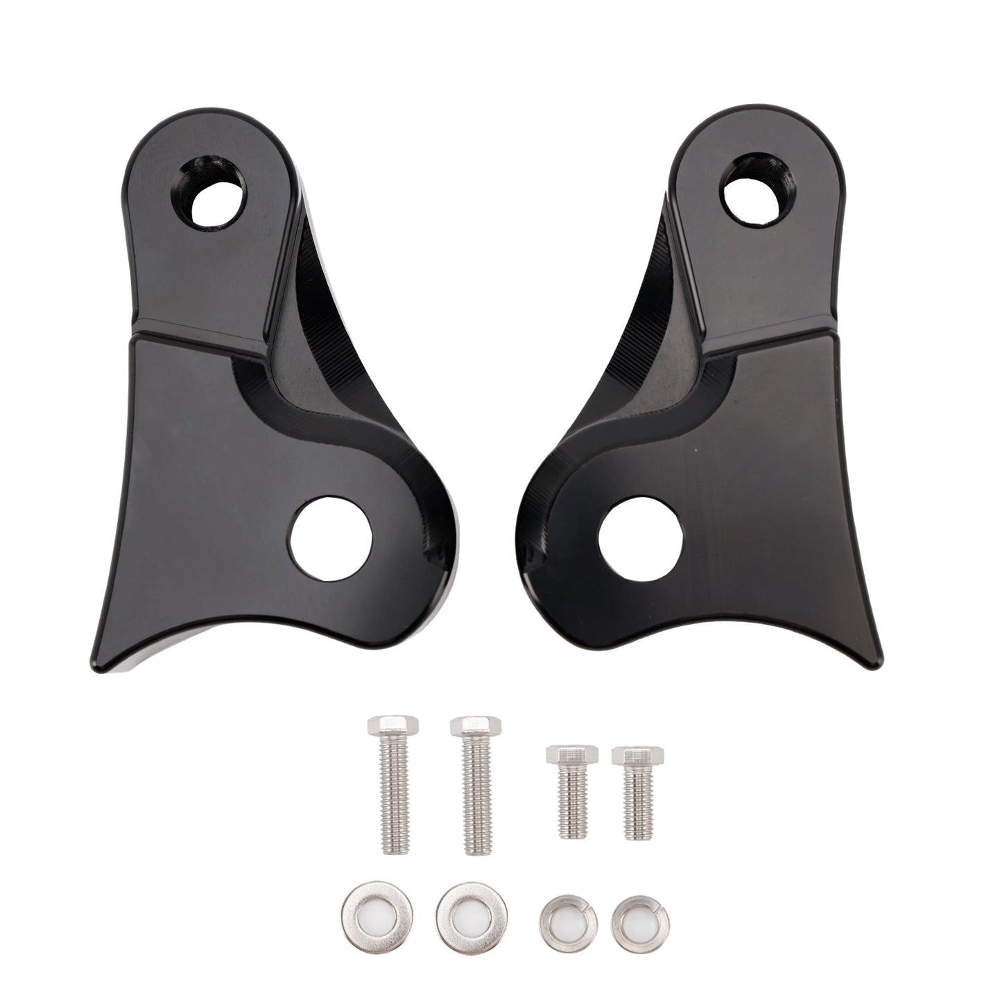 Kit di blocchi di collegamento di abbassamento da 1,5"" per Touring Street Glide Road King Electra 2009-2025