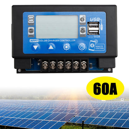 Regolatore solare MPPT dedicato con accumulo di energia Snap-On integrato da 30/60 A, Bluetooth