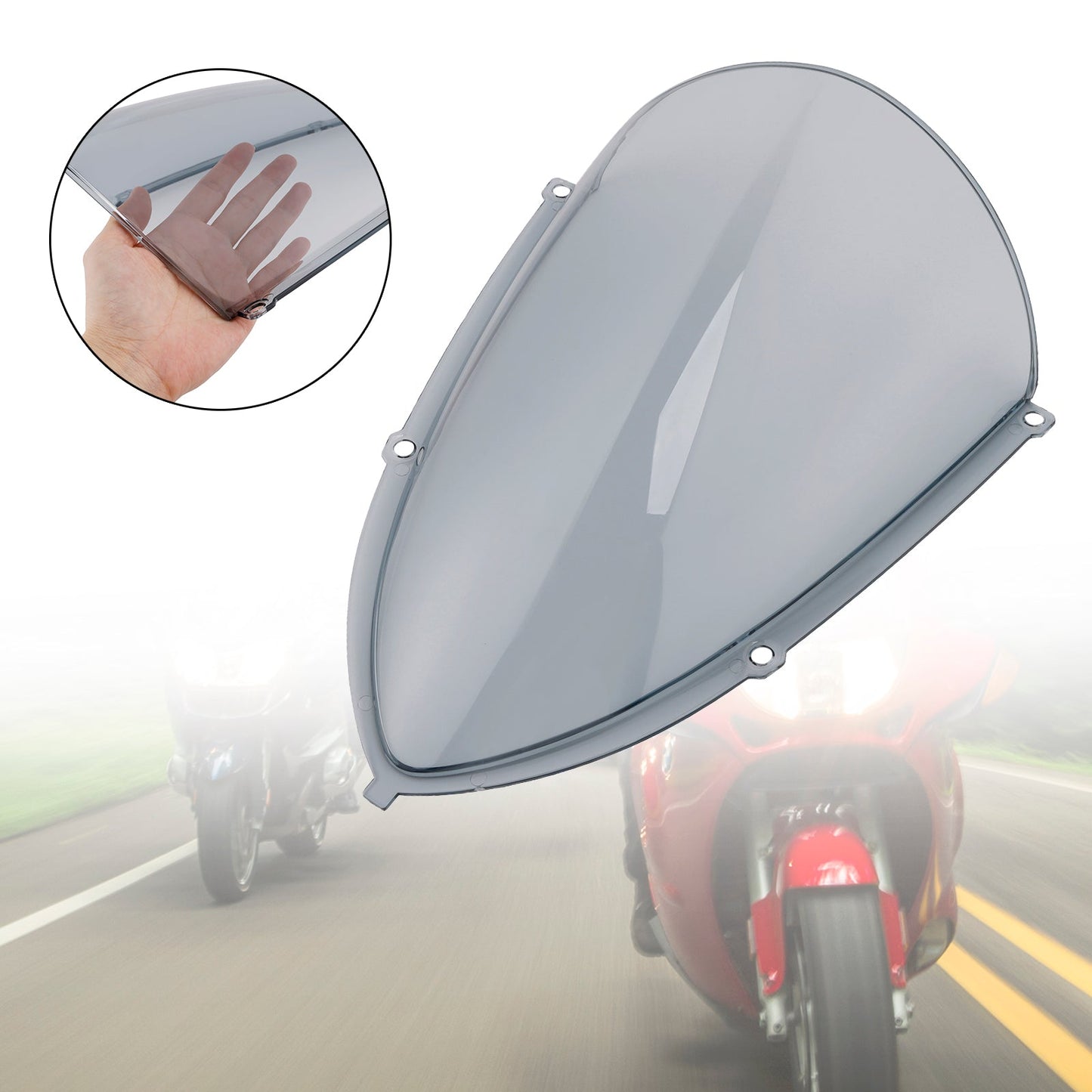 Parabrezza Parabrezza adatto per Aprilia RS457 2024-2025