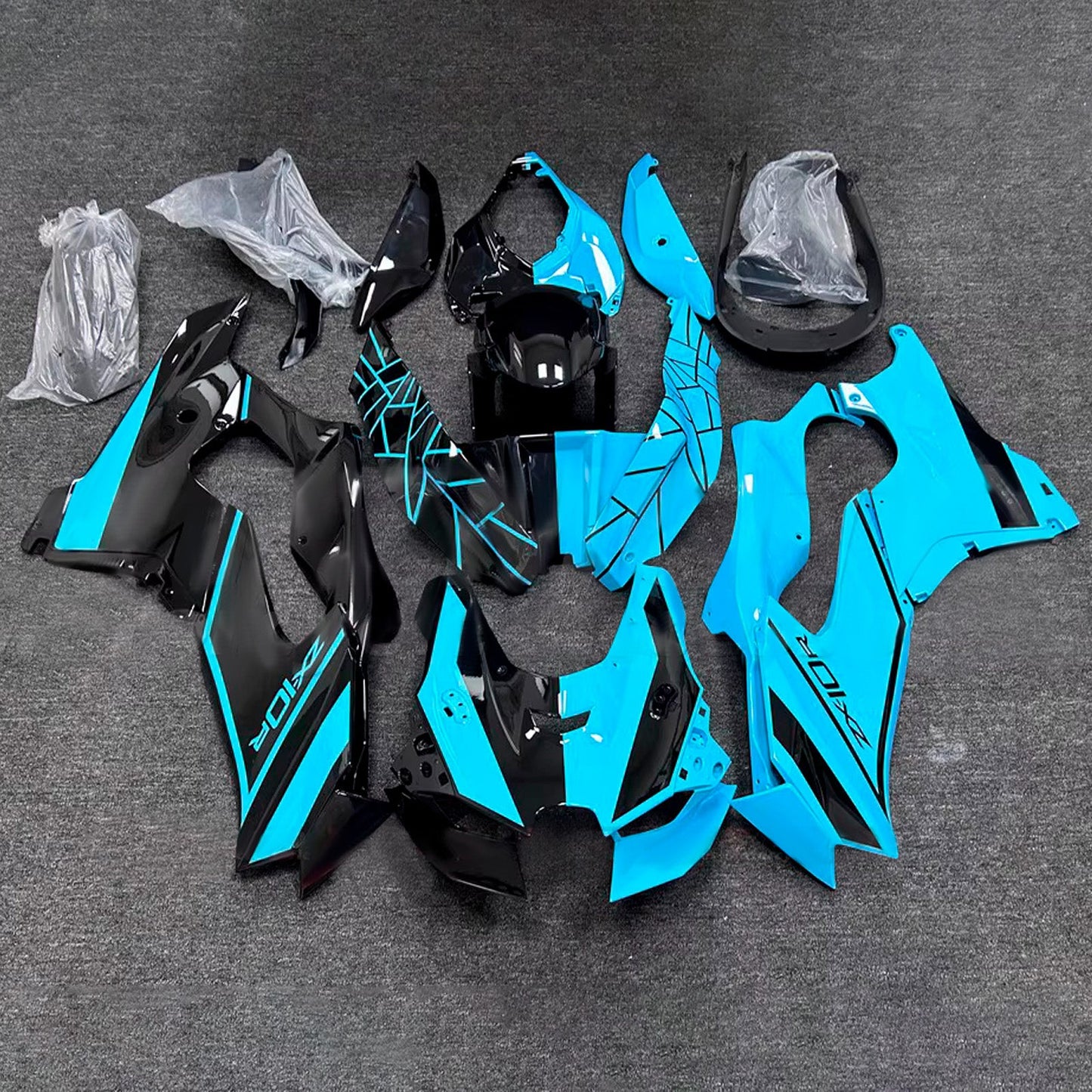 Kit carenatura iniezione ABS adatto per Kawasaki ZX-10R ZX-10RR 2021-2025