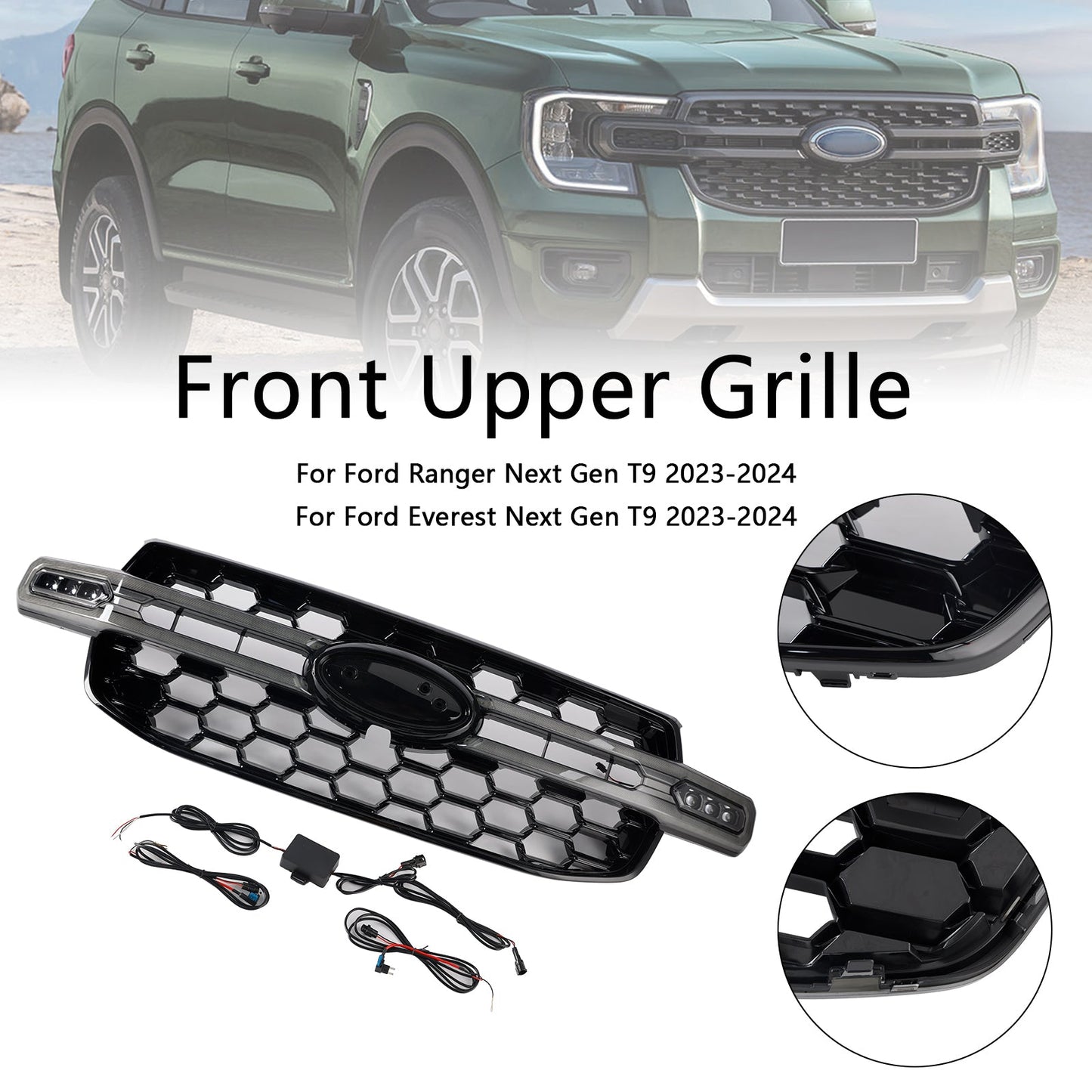 Griglia paraurti anteriore Ford Everest Next Gen T9 2023-2024