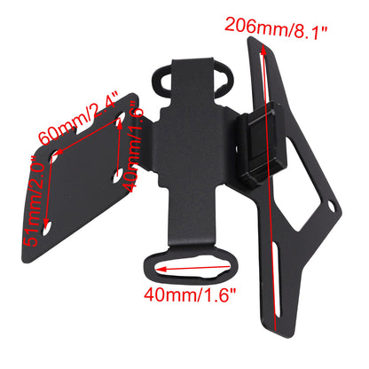 Supporto per telaio porta targa Kawasaki Z900 2025