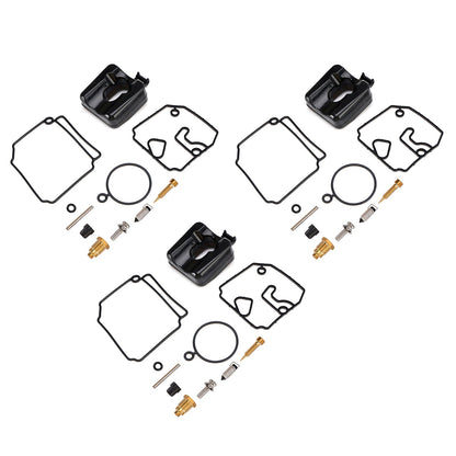 Kit di riparazione pompa carburante 3X adatto per carburatori fuoribordo Yamaha 40HP e 50HP a 2 tempi