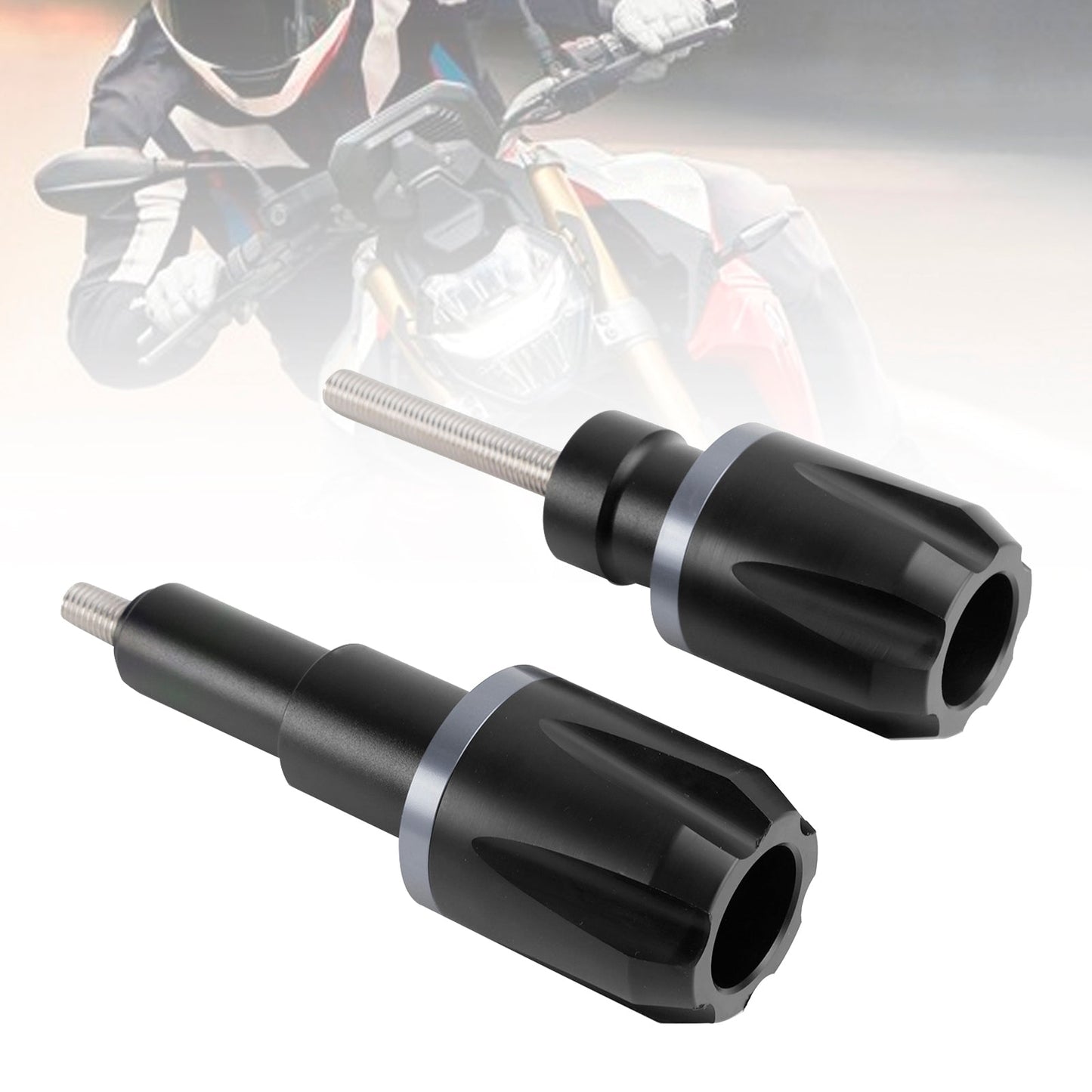 Protezioni telaio antiurto CNC blu e nere per BMW F900R F750GS F850GS 2019-2023
