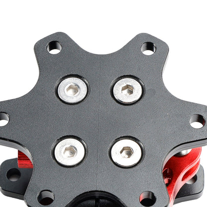 Adattatore per mozzo a sgancio rapido per volante Thrustmaster/Logitech/Simagic da 70 mm