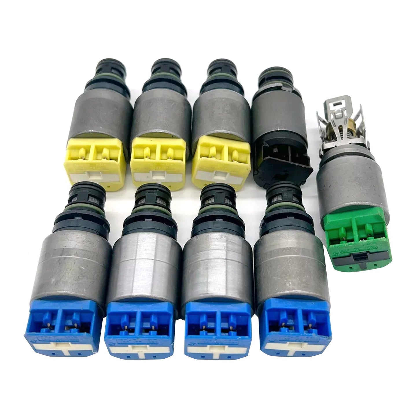 9 pezzi 8HP50 Solenoide cambio automatico a 8 velocità per BMW Dodge Jeep Alfa Romeo
