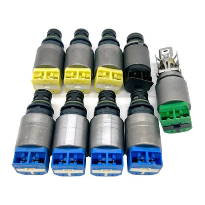 9 pezzi 8HP50 Solenoide cambio automatico a 8 velocità per BMW Dodge Jeep Alfa Romeo