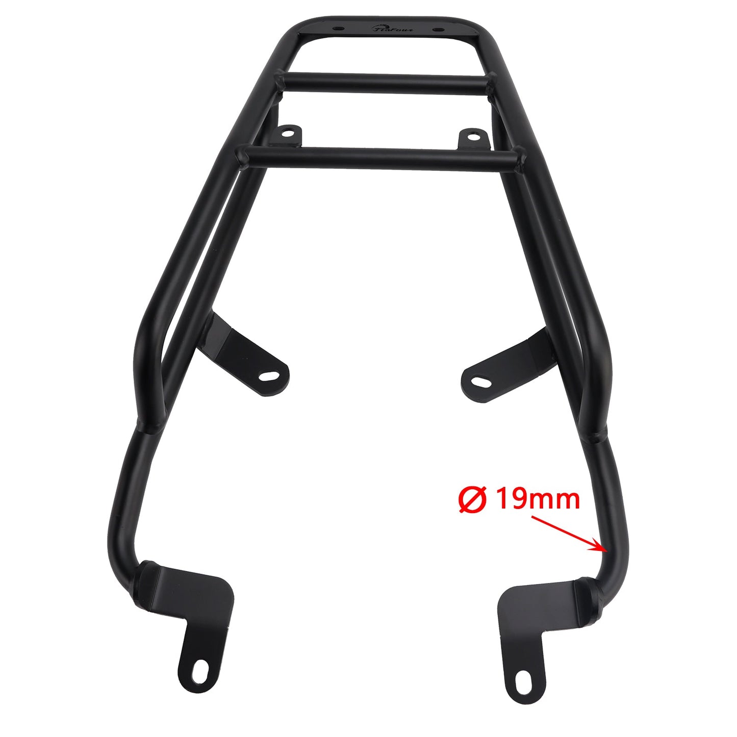 Portapacchi posteriore per BMW R 12 GS R12 G/S, colore nero, per modelli 2025 e 2026.