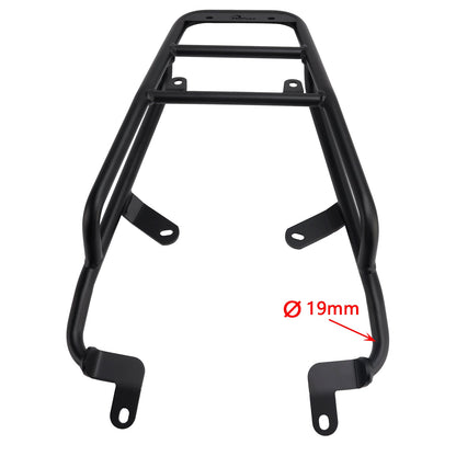 Portapacchi posteriore per BMW R 12 GS R12 G/S, colore nero, per modelli 2025 e 2026.