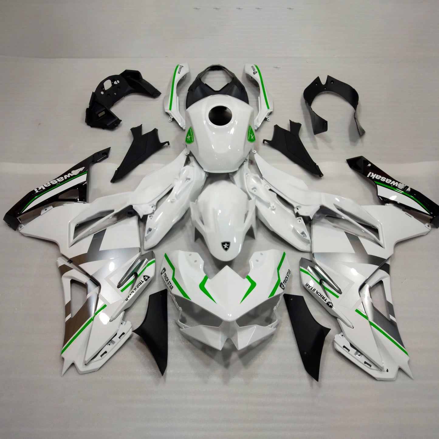 Kit carenatura iniezione ABS adatto per Kawasaki Ninja 500 2024-2026