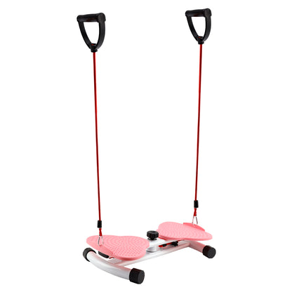 AB Twister Board, capacità 150 kg e 20 dB, ultra silenzioso, antiscivolo, per casa, palestra, attrezzatura per allenamento per donne, pancia grassa, rosa, macchina per torcere la vita, strumento fitness