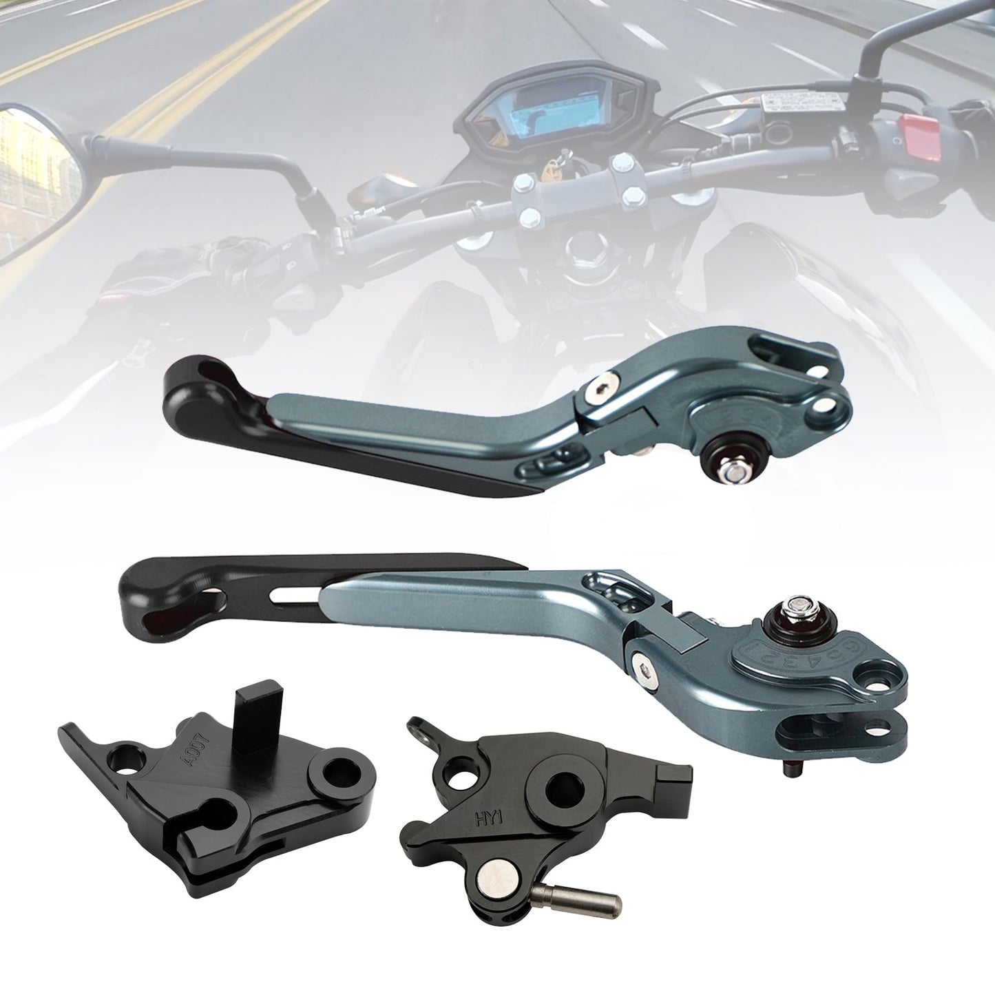 Leva freno frizione regolabile CFMOTO 400NK 650NK 650MT 650GT 2020-2021