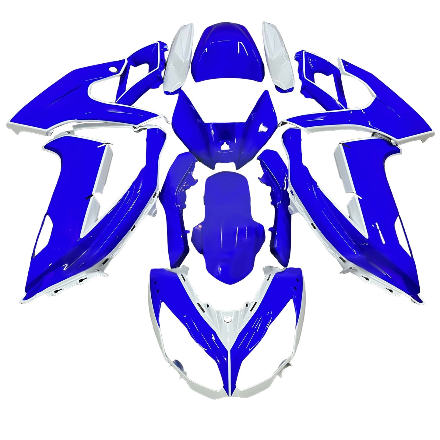 Kit carenatura iniezione in plastica ABS adatto per Kawasaki ER-6F Ninja650 2012-2016