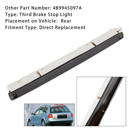 Luce di stop posteriore alta AUDI A6 S6 C5 AVANT 1998-2005 4B9945097A
