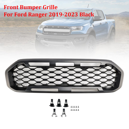 Griglia paraurti anteriore Ford Ranger T8 2019-2023 nera