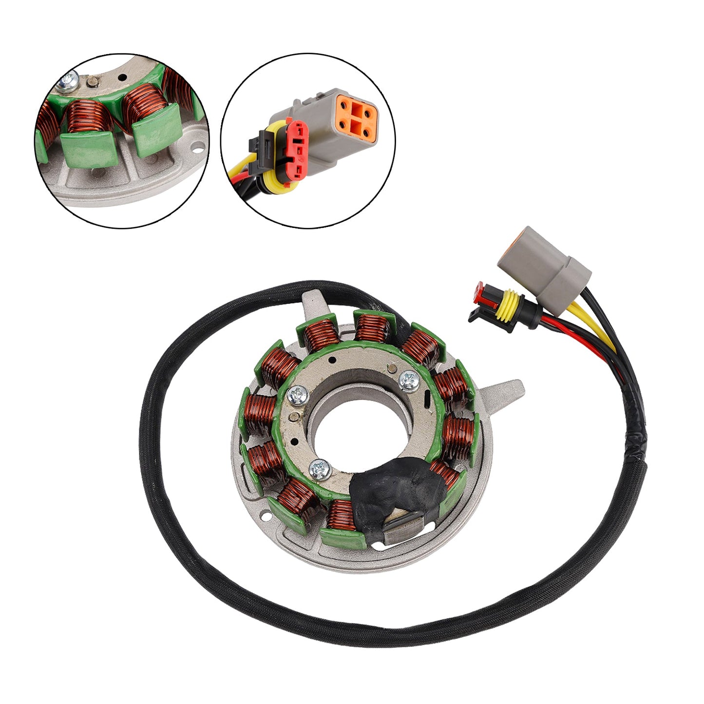 Alternatore bobina statore Ski-Doo Bombardier Summit 500F 2002-2009 420889368 420889369 420889366