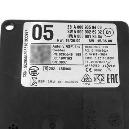 Mercedes Benz CLS W218 / C218 / X218 Sensore radar anteriore Unità di controllo Distronic 0009058406