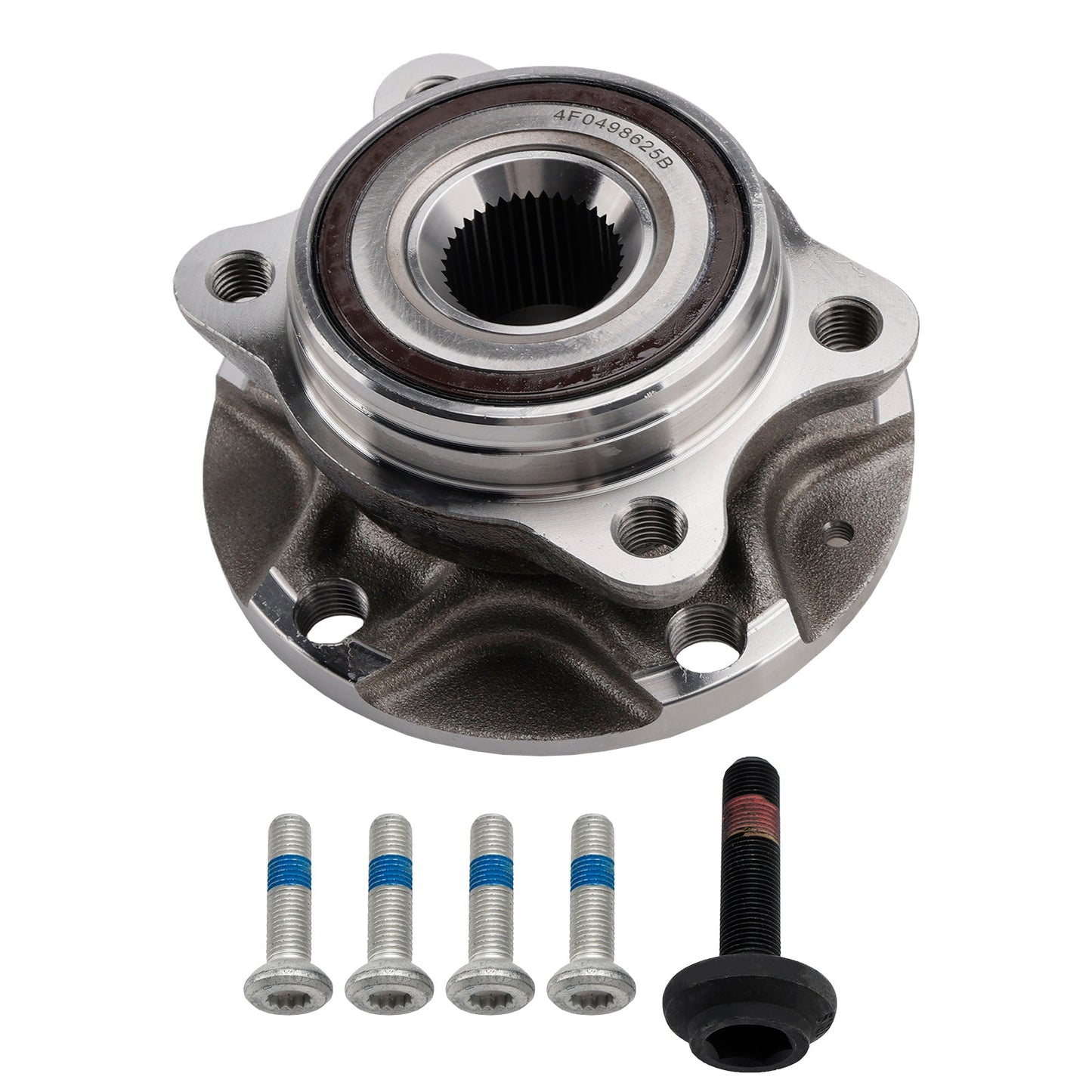 Gruppo cuscinetto mozzo ruota posteriore Audi S8 V10 5.2L 2007-2009 4D0407613E