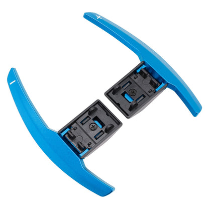 Estensione del cambio al volante per BMW Serie F F30 F31 F32 F10 X3 X5 Alluminio Blu