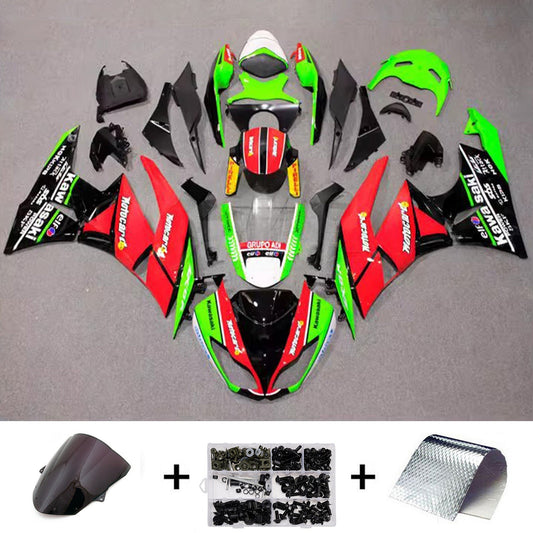 Kit carenatura iniezione in plastica ABS adatto per Kawasaki ZX6R 636 2009-2012