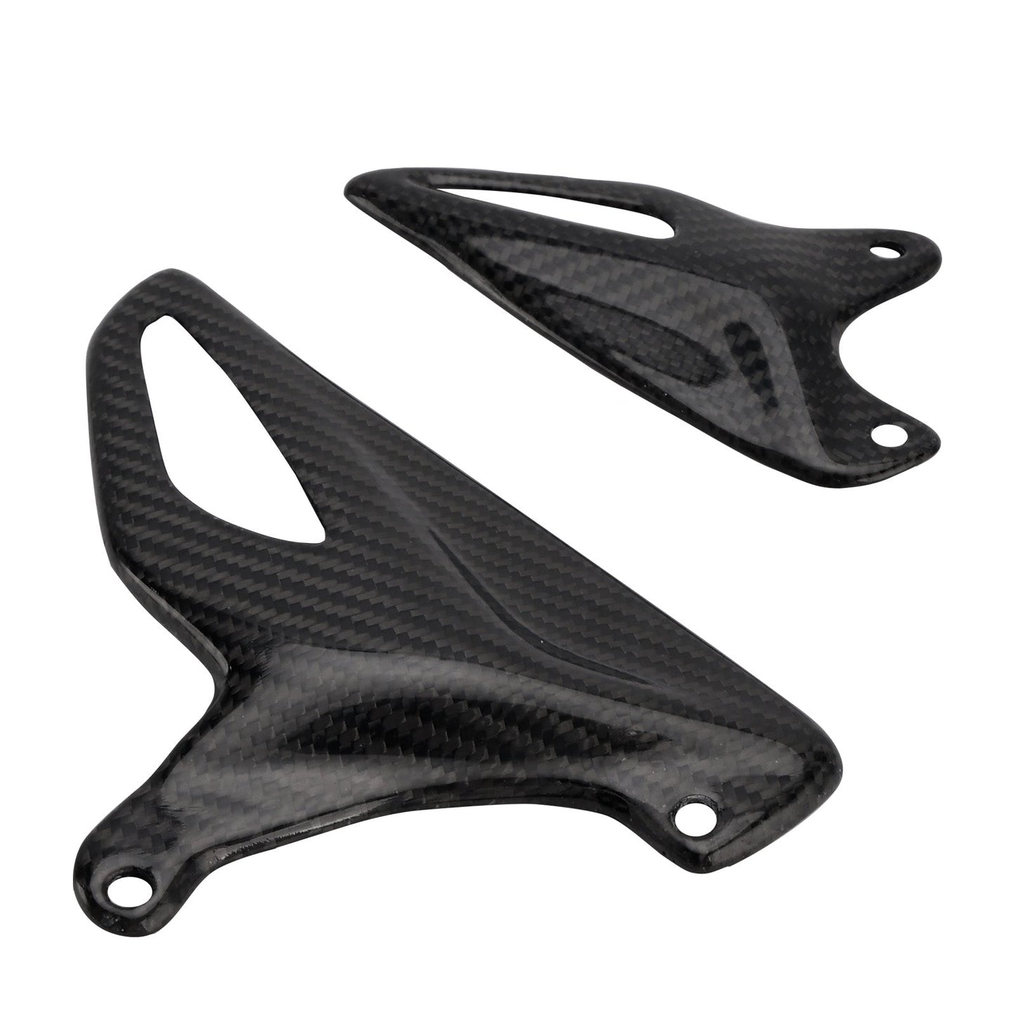 Pedane in vera fibra di carbonio per Ducati Panigale V4 V4S V4R V2 2018-2025