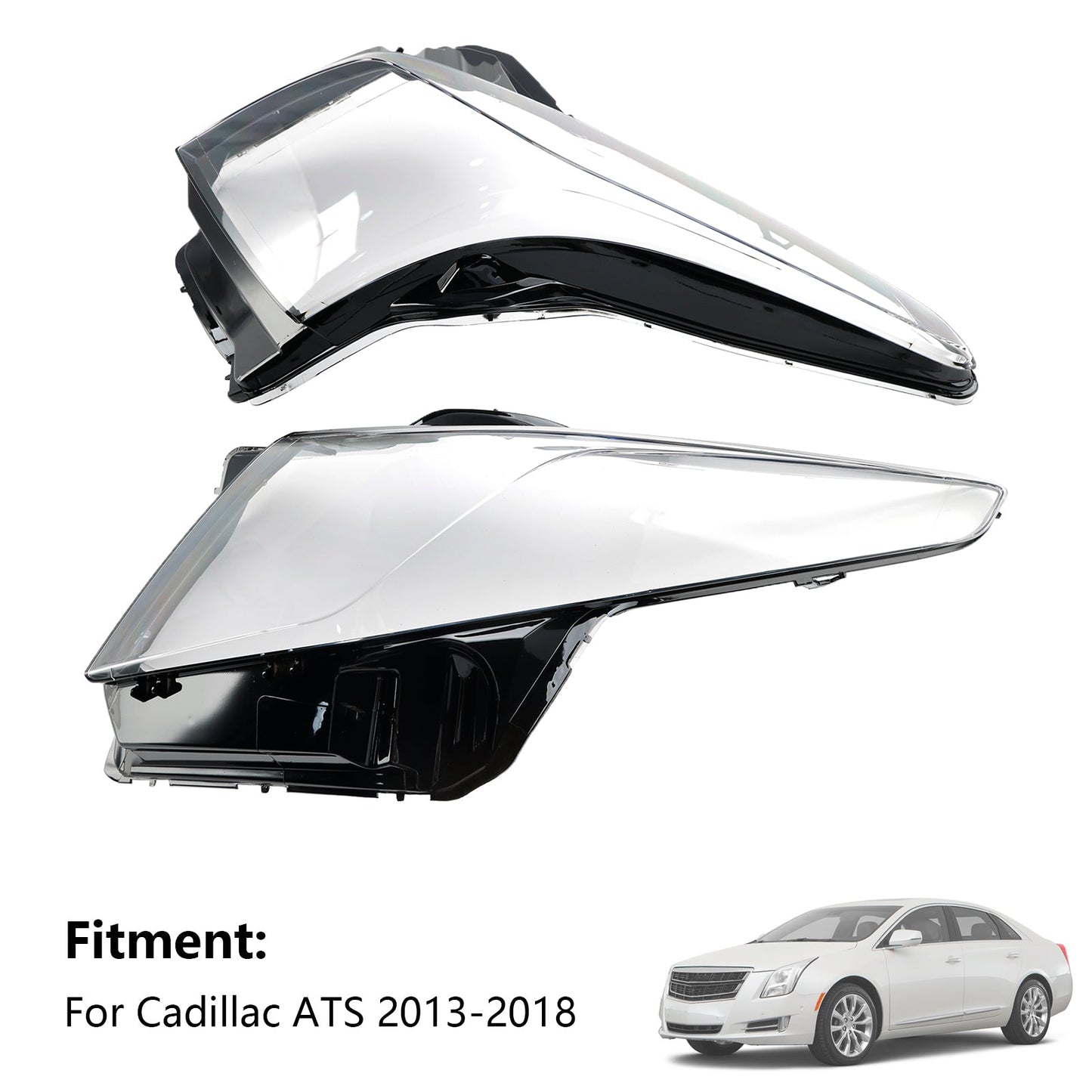 Copriobiettivo faro sinistro + destro Cadillac ATS 2013-2018