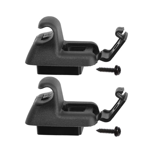 2 clip nere per aletta parasole 1RF14DX9AB compatibili con Chrysler 300 e Dodge Charger 2011-2020