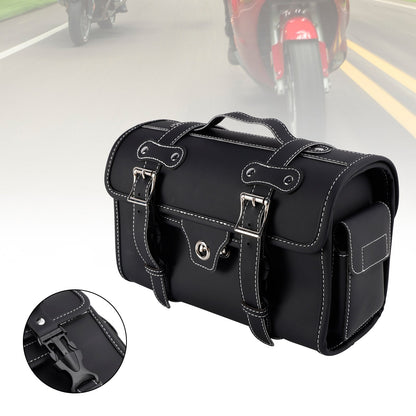 Borsa laterale universale per borse laterali, per moto, colore nero