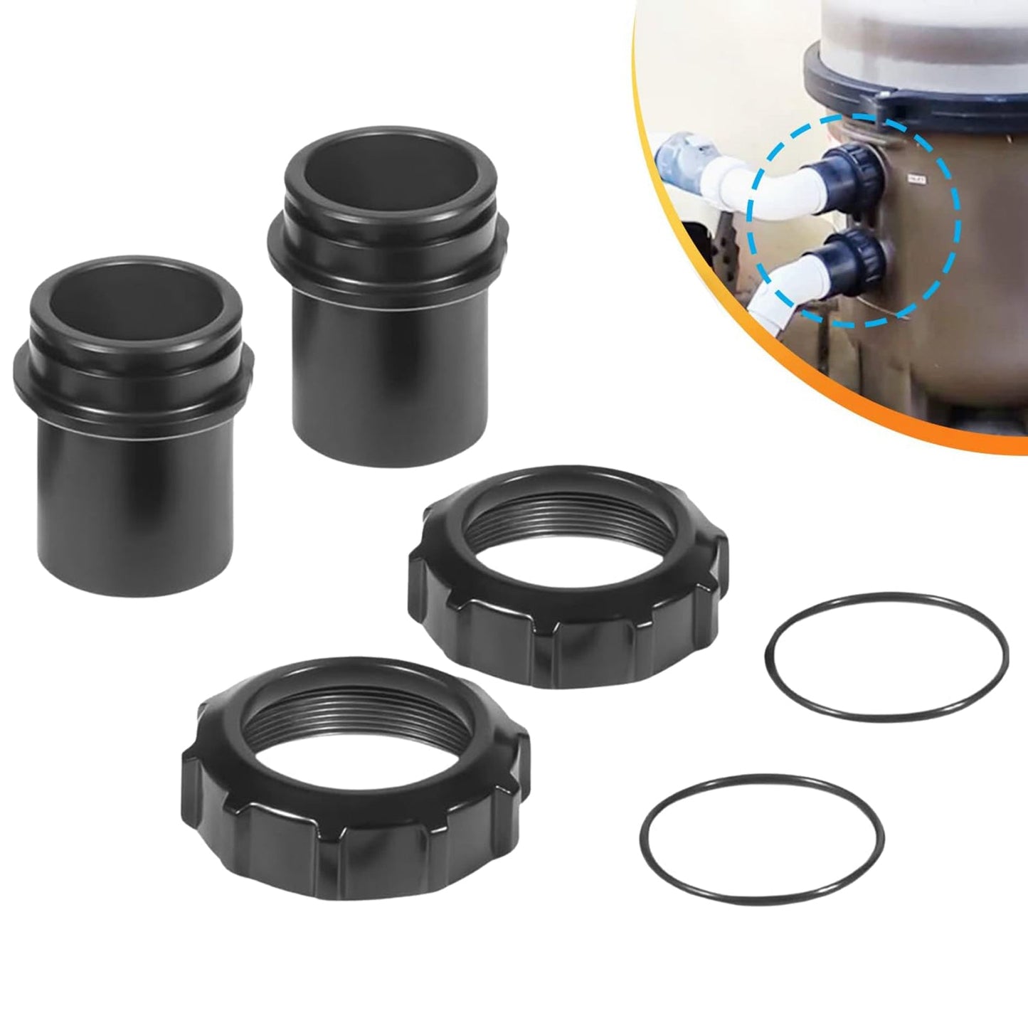 Kit di ricambio per filtro idraulico per piscina Swim Clear