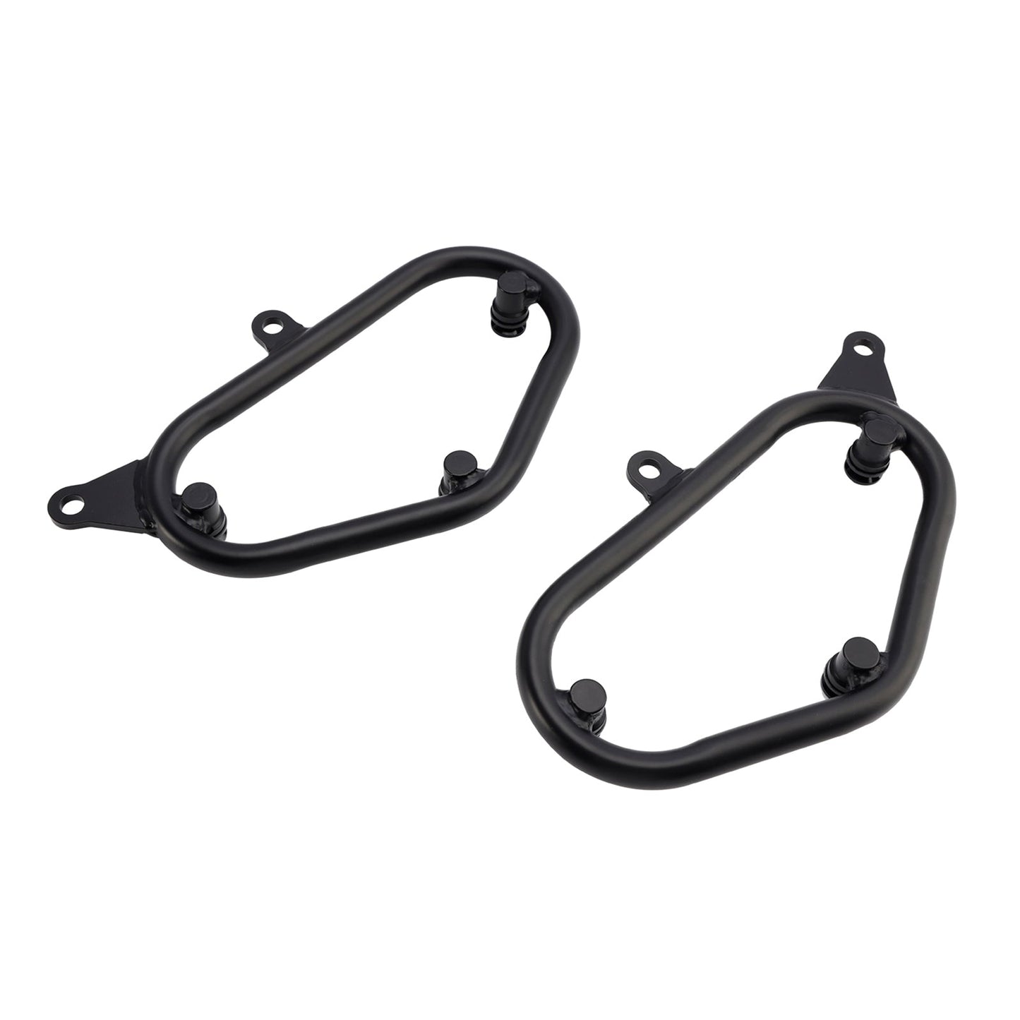 Staffa di montaggio per borsa laterale Kawasaki Eliminator 500 2024-2025, nera