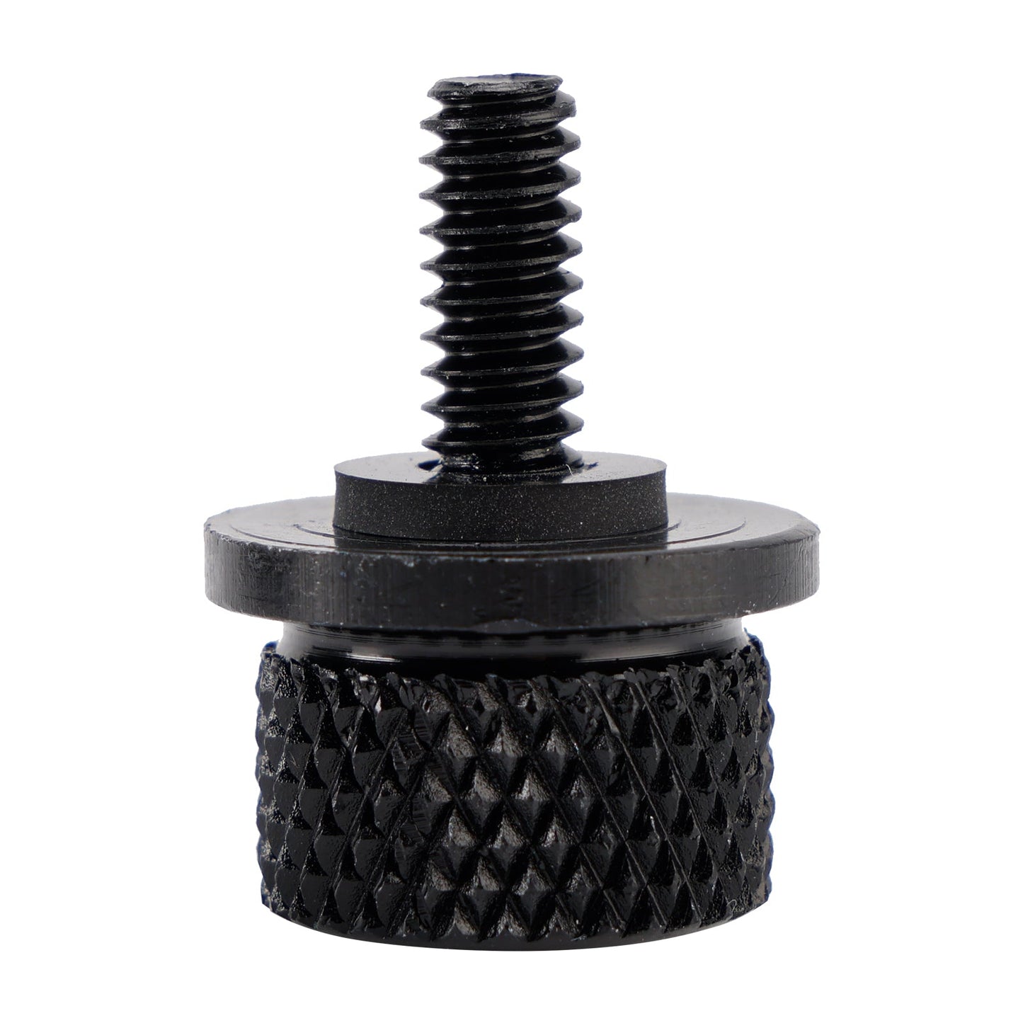 Bullone per sedile parafango nero da 1/4""-20 con sgancio rapido per Touring Softail Dyna