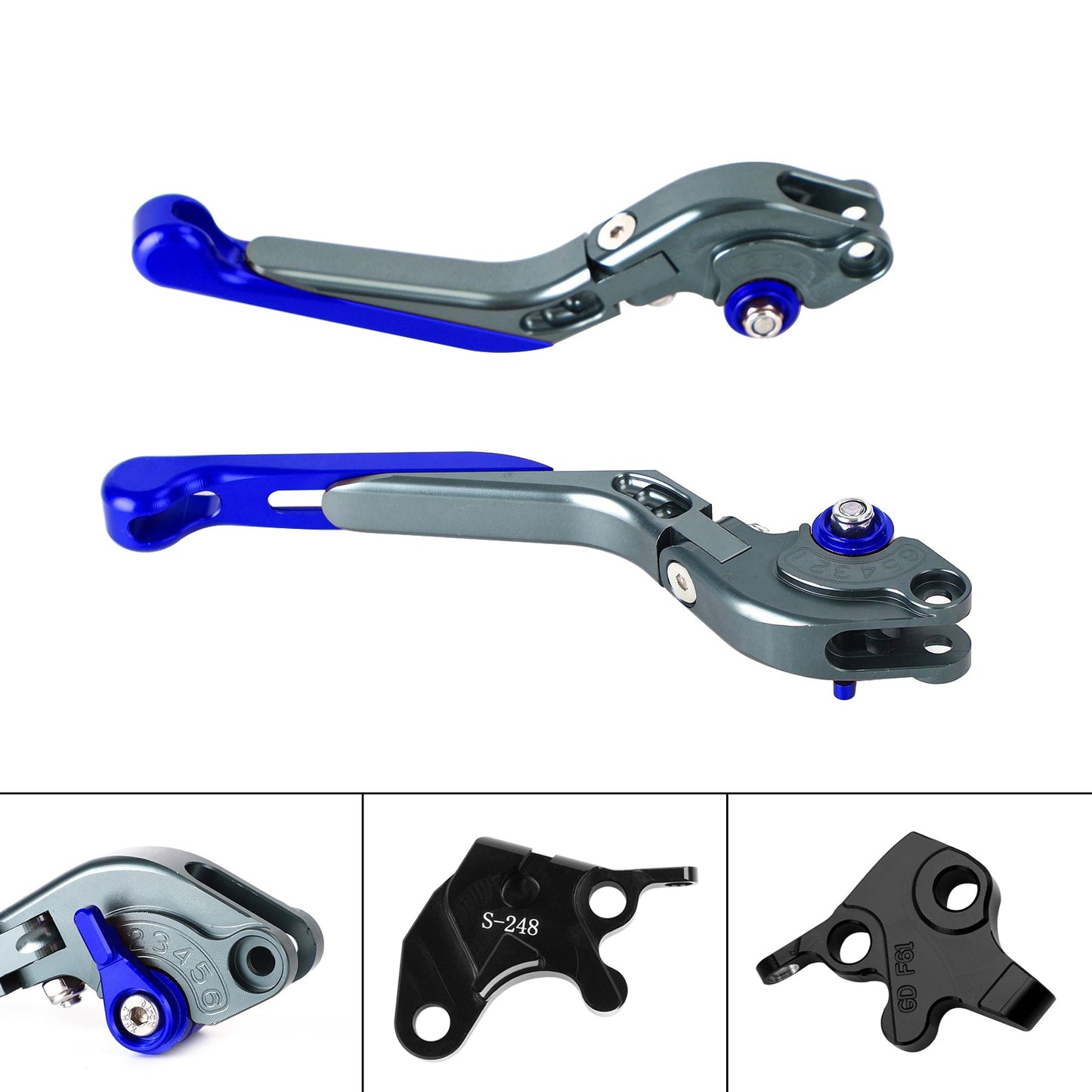 Leva freno frizione regolabile YAMAHA YZF R125 2008-2011