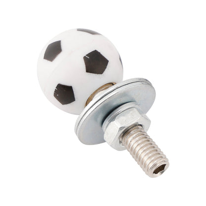 2x Bullone per targa CALCIO personalizzato Vite in plastica per moto Chopper Trike