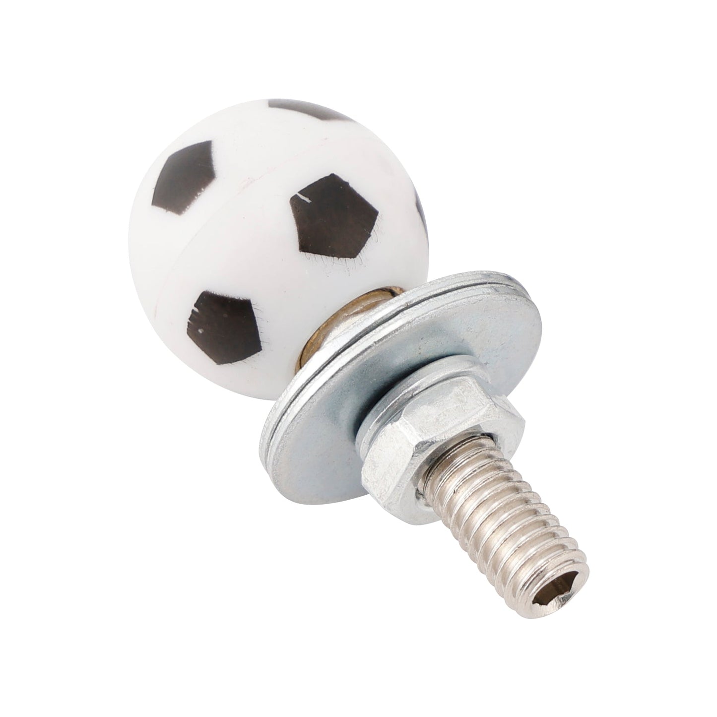 Viti per telaio targa da calcio con testa personalizzata in plastica M6, bulloni, ferramenta X4