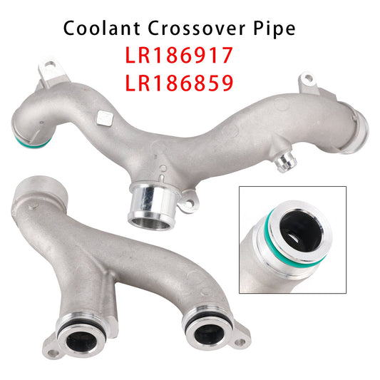 2 tubi di raccordo del liquido di raffreddamento LR186917 LR186859 per Land Rover LR4 V2 3.0 5.0