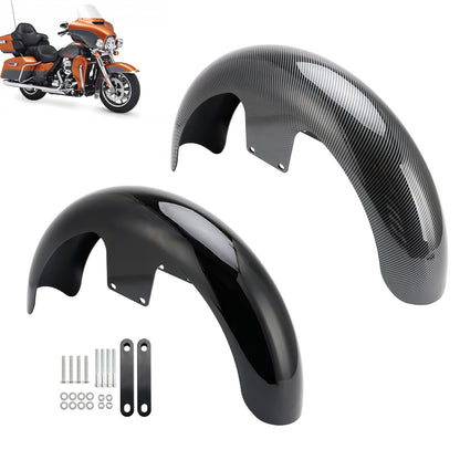 Parafango anteriore avvolgente da 19"" in ABS per Touring Electra Street Road Glide Baggers FLHT FLHR