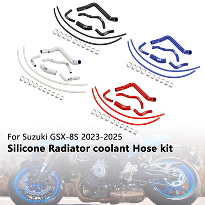 Tubo flessibile del liquido di raffreddamento del radiatore in silicone Suzuki GSX-8S 2023-2025