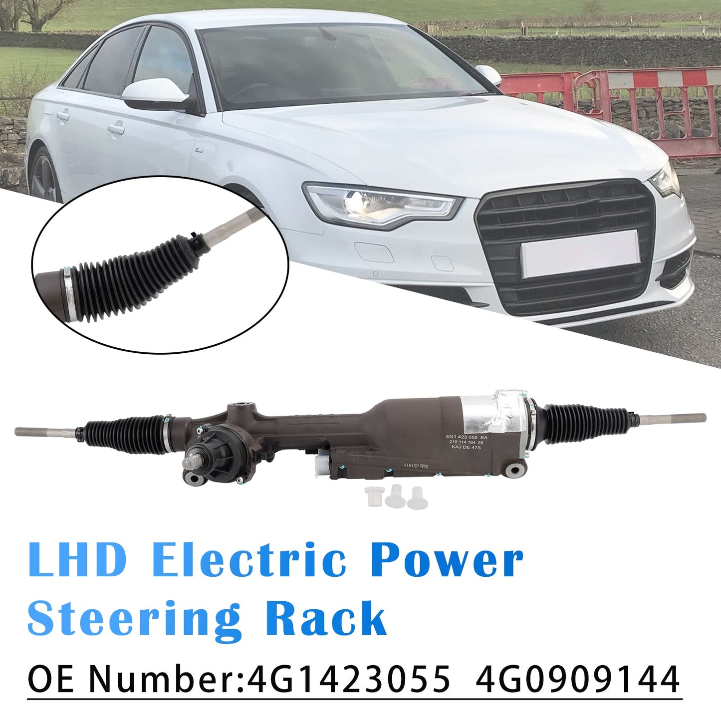2015 Per Audi A6 Premium Sedan 4 porte 2.0L 1984CC 121Cu. In. l4 GAS DOHC Turbocharged Electric Steering Rack4G1423055BA