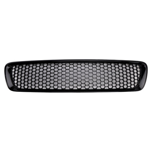Griglia a nido d'ape per paraurti anteriore nero lucido Volvo S40 V50 2004-2007