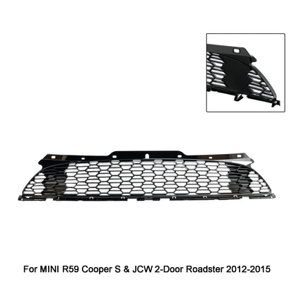 Griglia paraurti anteriore nera lucida Mini Cooper S R55 R56 R57 R58 R59 JCW Style 2007-2015