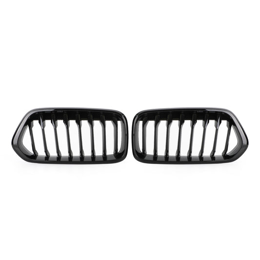 Gloss Black Front Bumper Grille Grill per BMW X2 Series F39 2018-2023