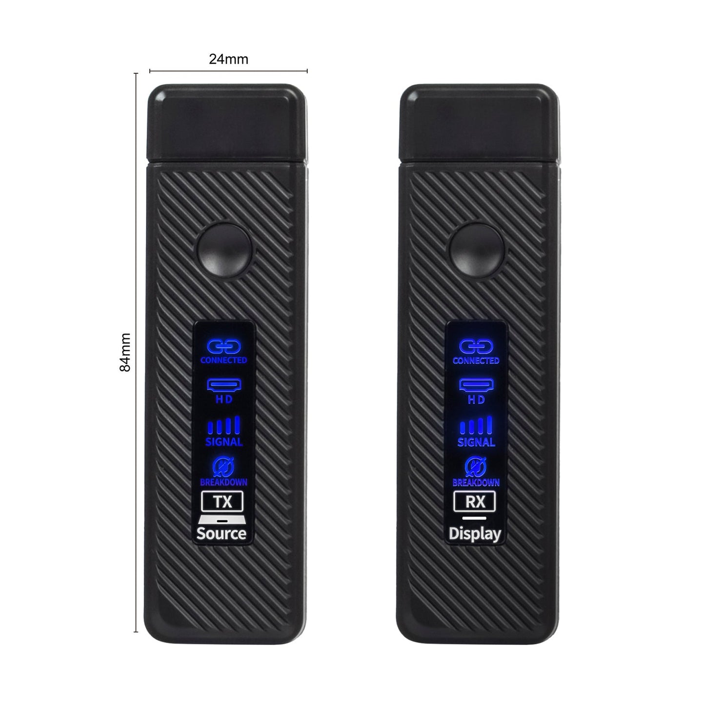 Proiettore wireless HDMI con schermo singolo HD 1080P 50M Trasmettitore e ricevitore video