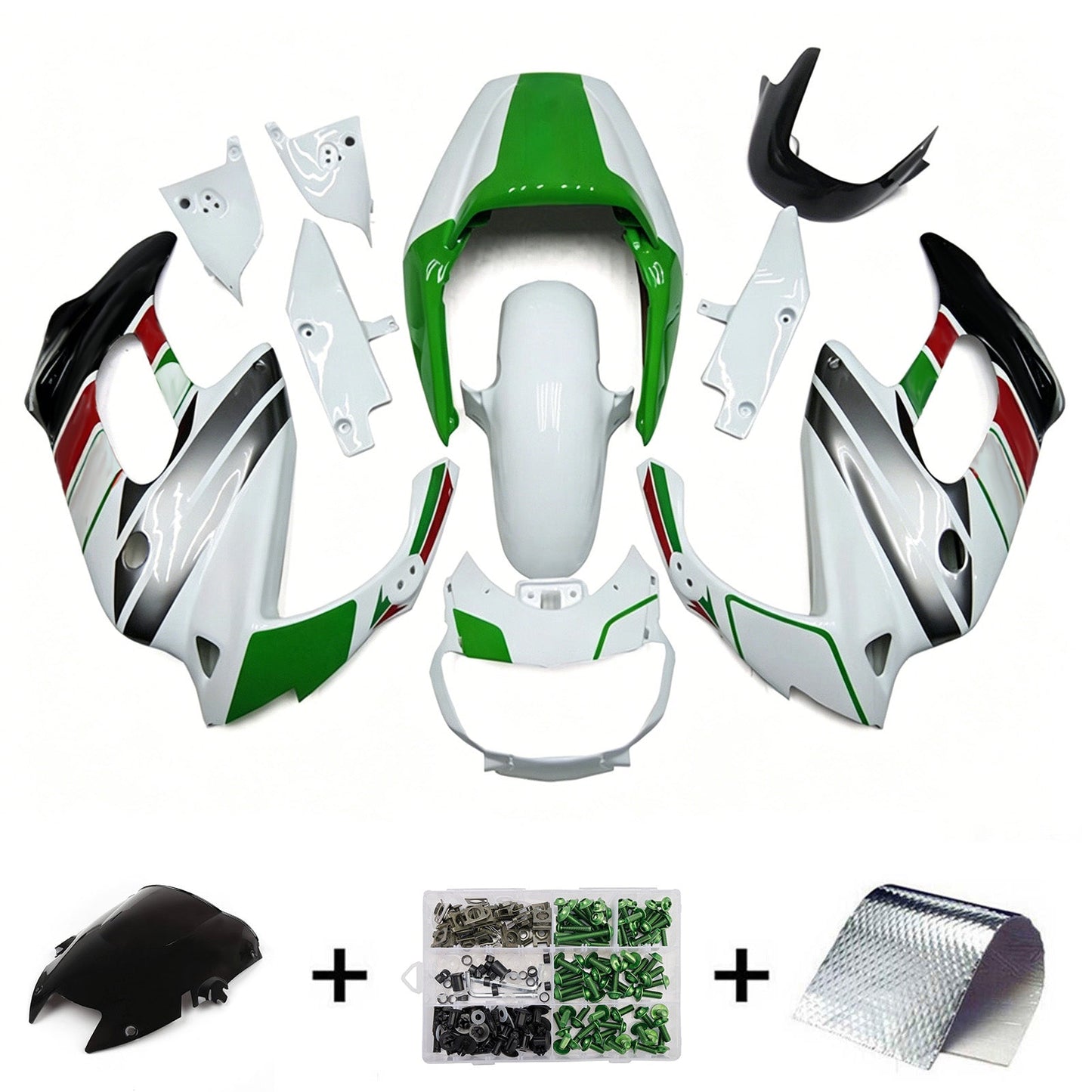 Kit di carene in plastica ABS stampate a iniezione per Honda VTR1000F 1997-2005